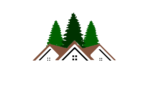 Une auberge avec 3 Sapins en arrière plan